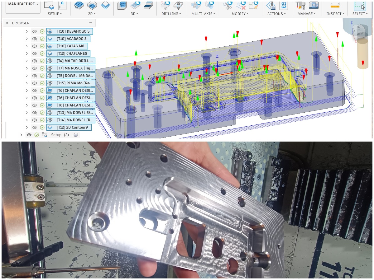 Curso de programación CNC y CAM con Fusion 360